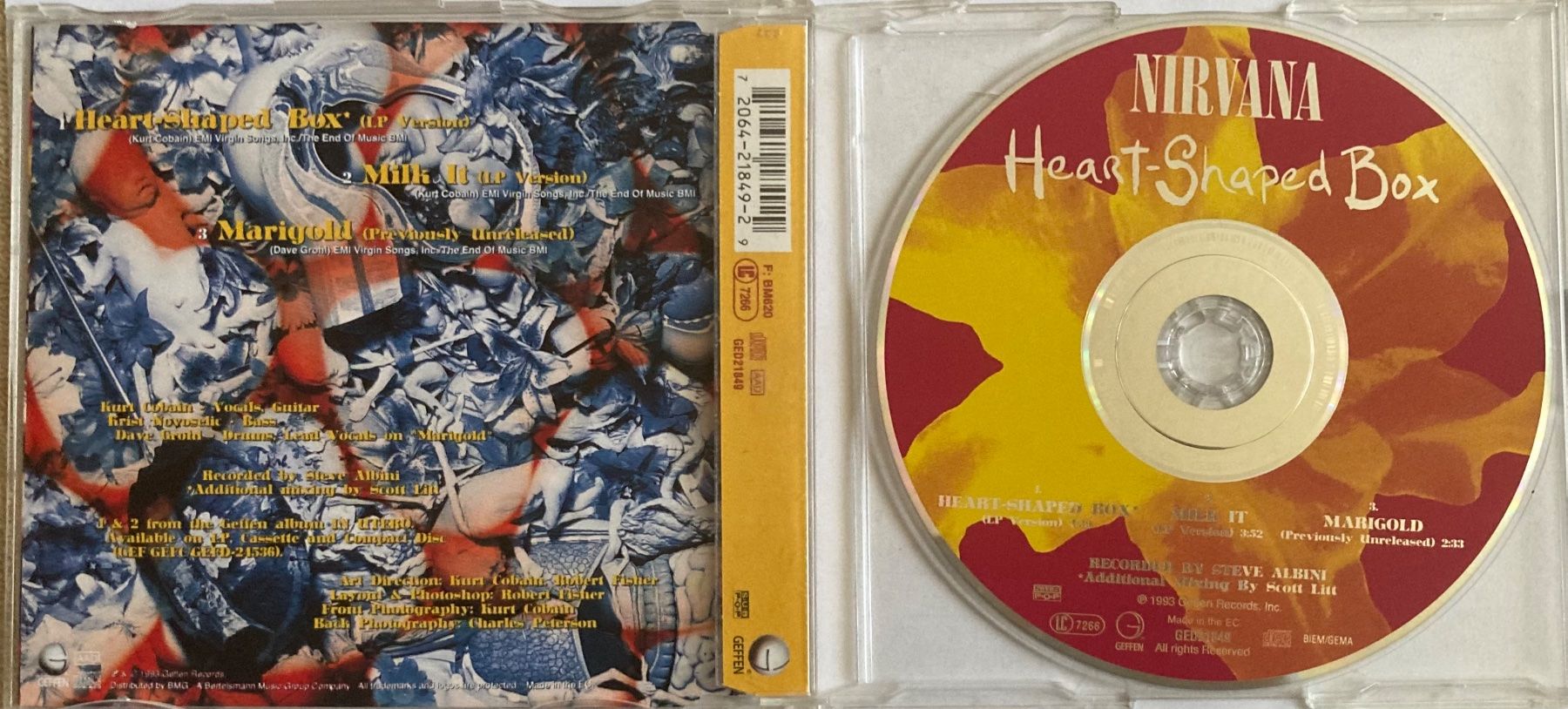 CDs: NIRVANA - HEART SHAPED BOX – Gebraucht aus Poliez-Pittet von Newtown-Records 1