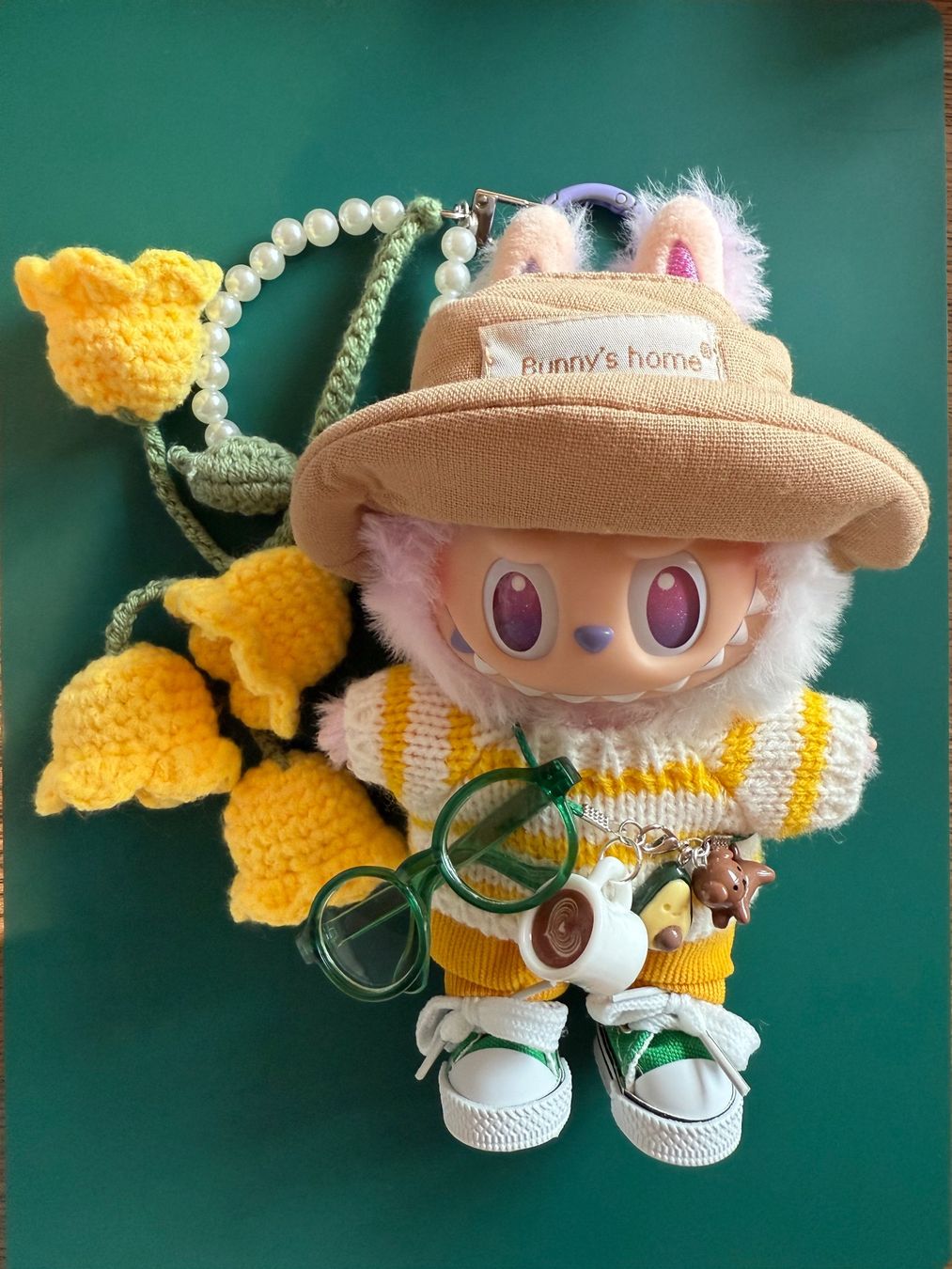 Pop Mart Statuette: Authentic custom Labubu LUCK – Nuovo e nell'imballaggio originale da Airolo venduto da MomTheBraggerStudio 1