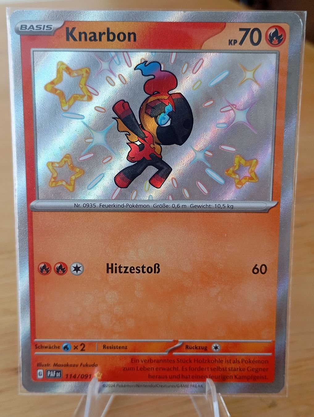 Pokémon Carte collezionabili: Pokemon Shiny Knarbon 114/091 – Usato da Bern venduto da ReenDeals