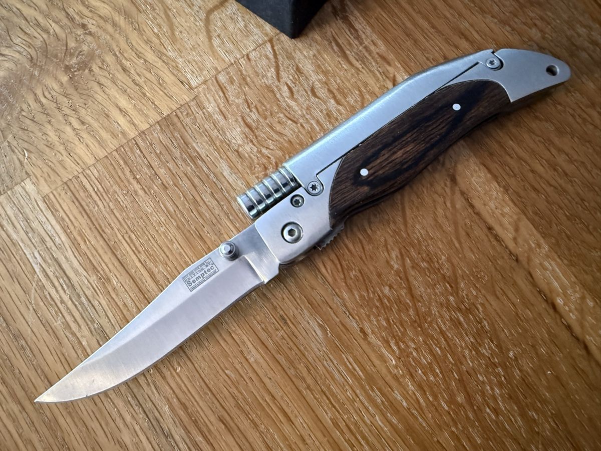 Coltelli tascabile: Semptec Pearl Edition Taschenmesser mit Feuerstein – Usato da Goldach venduto da Donpancho 2
