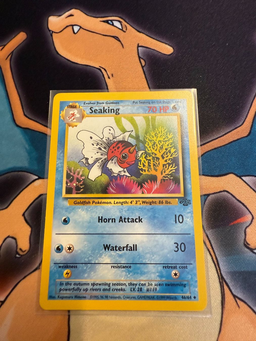 Pokémon Sammelbilder & Trading cards: Seaking (JU 46) - Jungle – Gebraucht aus Bülach von Pfrenzel