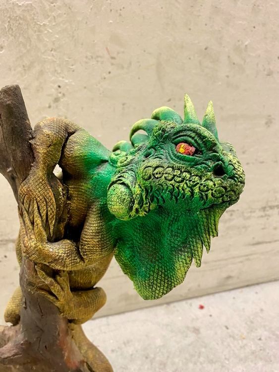 Sculture & Statue: Leguan auf Treibholz – Usato da Rickenbach ZH venduto da Insider-Boerse 3