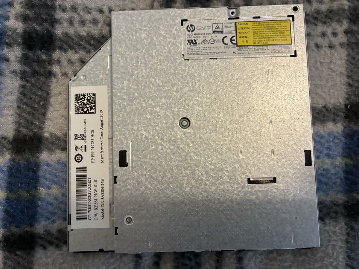 Hewlett Packard Lettore multimediale & Streamer: Lettore dvd cd per portatile HP – Usato da Bioggio venduto da garderoco