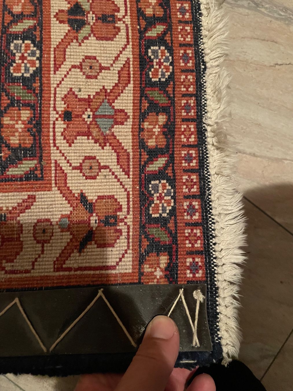 Tapis: Handgeknüpfter Orientteppich, wahrscheinlich Iran – D'occasion à Frümsen par Pescatore3 4