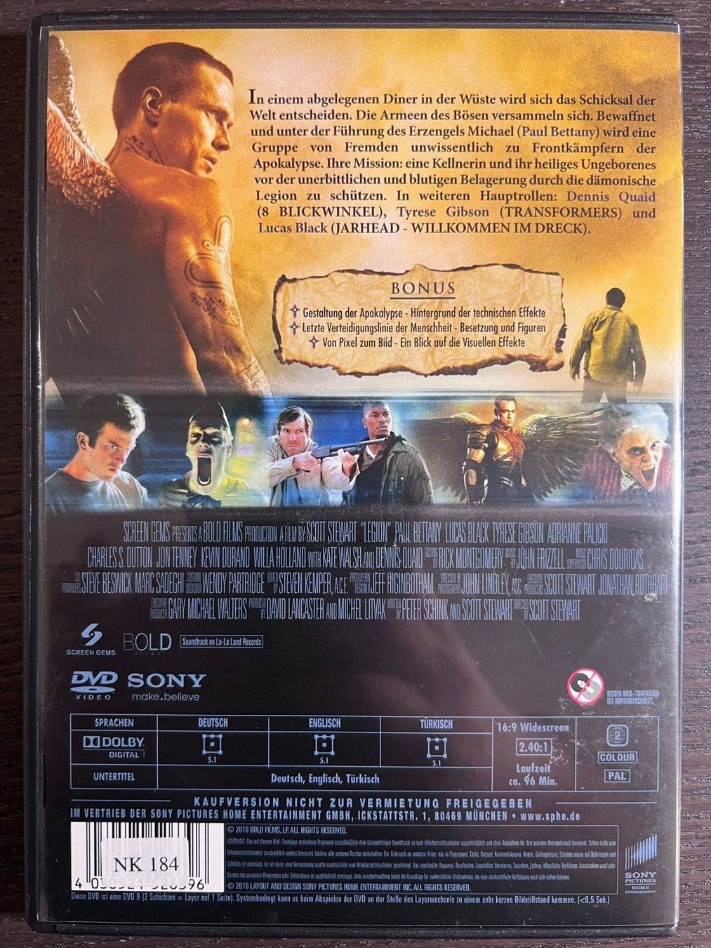 Tutti i DVDs: Legion – Usato da Zürich venduto da FilmFreunde 1