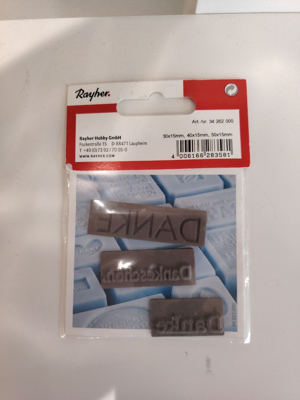 Rayher Stempel: tampon savon// stampel seifen – Neu und originalverpackt aus St Gallen von pat_t76j 1