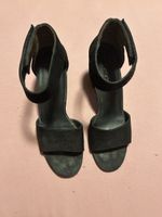 Sandalen schwarz Gr. 39, Absatz Schuhe Damen