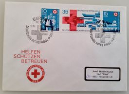 DDR - Rotes Kreuz, 1972, Brief Berlin - Schweiz