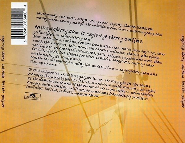 CD: EAGLE-EYE CHERRY - SUB ROSA 2003 - CD – Usato da Greifensee venduto da scharmant 1
