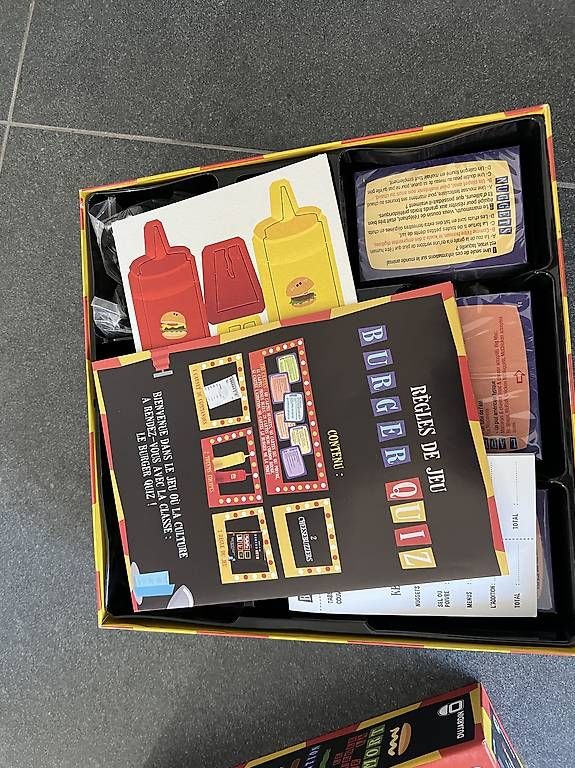 Giochi: Jeu Burger quiz neuf  – Usato da Lausanne venduto da litchi18 3