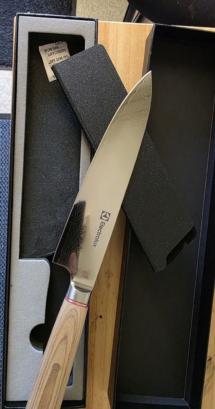 Cucine complete: Electrolux Kochmesser Damaststahl mit Verpackung neu – Nuovo e nell'imballaggio originale da Luzern venduto da Powerr19 2