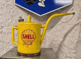 Ölkanne SHELL  zu Tankstelle Tanksäule Öldose