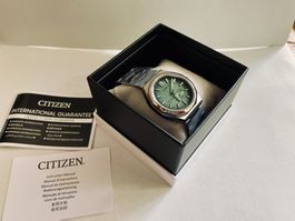 Citizen Zenshin 60 Super Titanium  Small Second New !