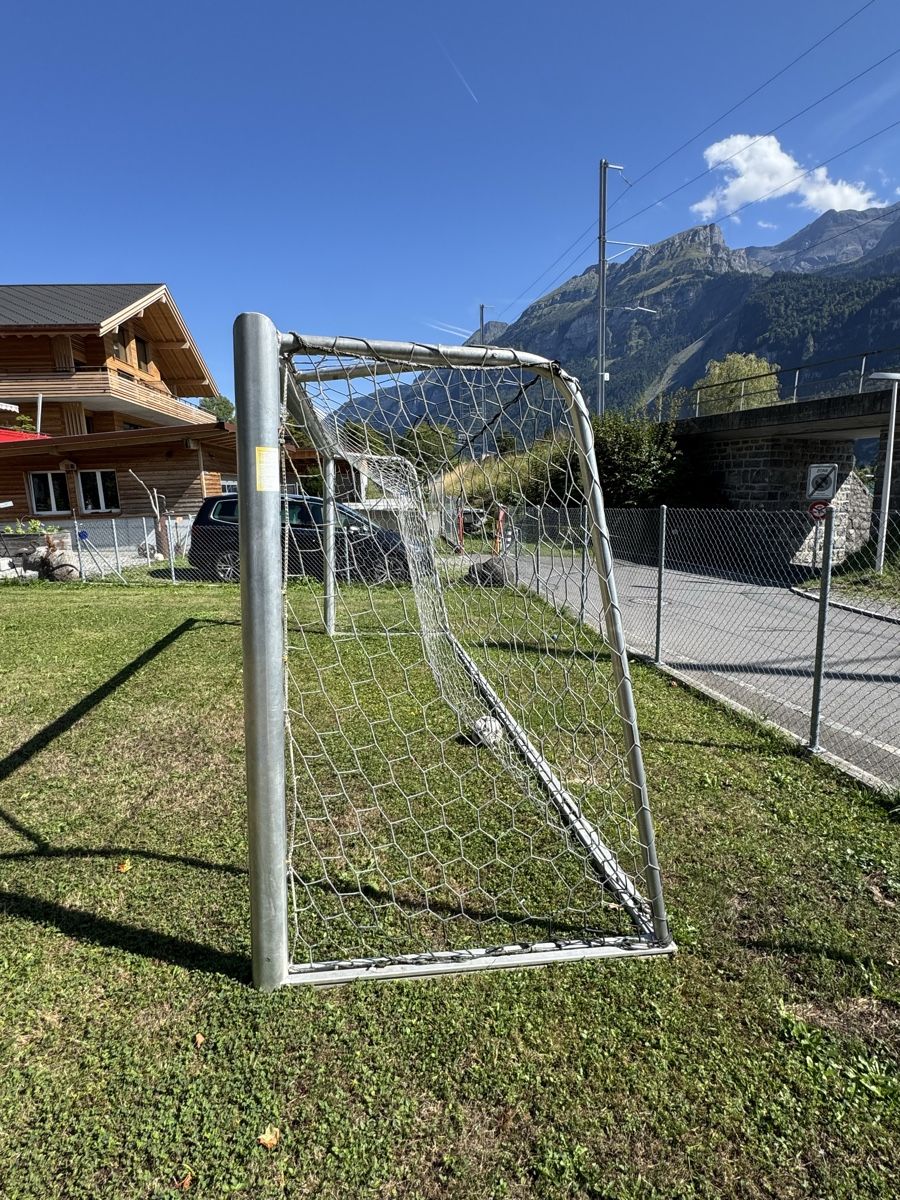 Porte da calcio e da hockey: Fussballtor Alu 5 x 2m – Usato da Brienz BE venduto da jeyjeyyyyy 2