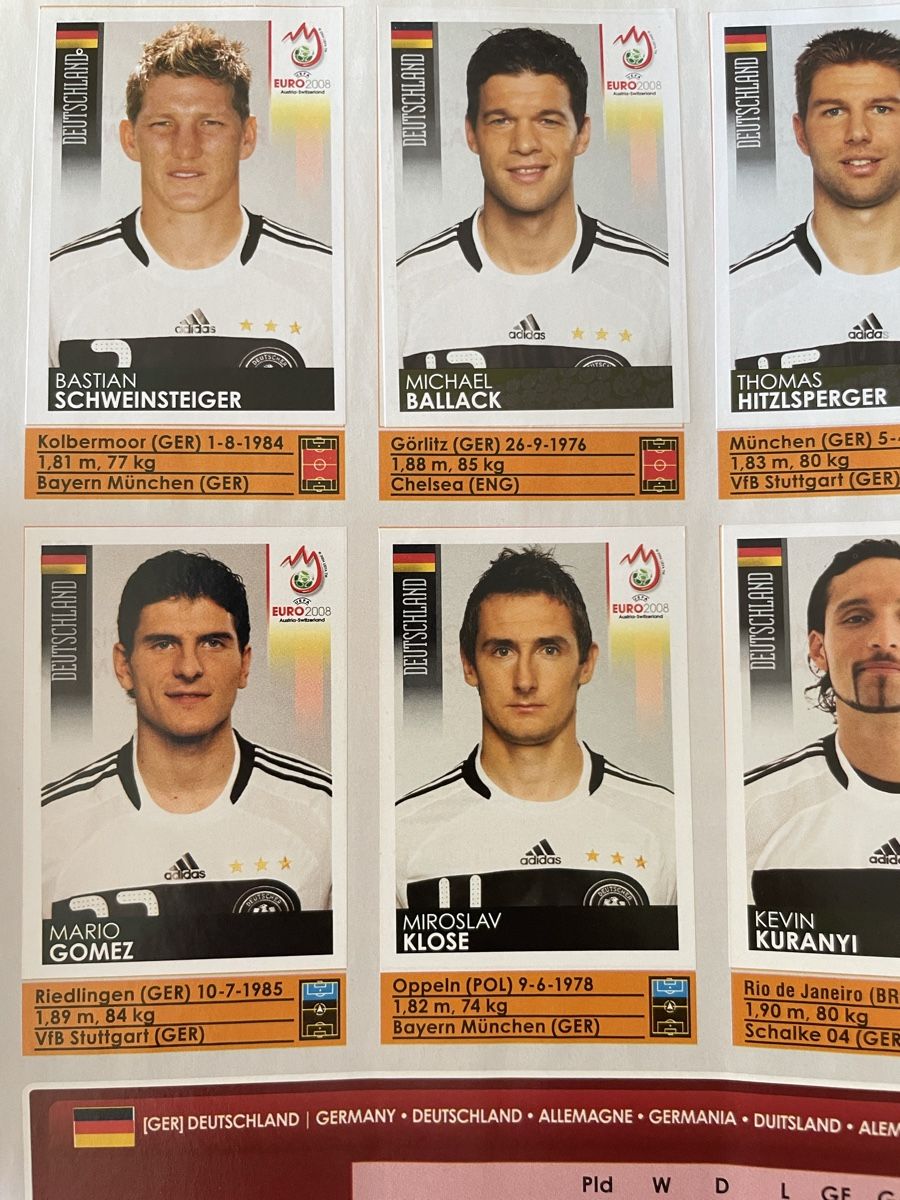 Panini Alben: Panini-Album UEFA EURO2008 – Gebraucht aus Bassersdorf von Cincinnati 4