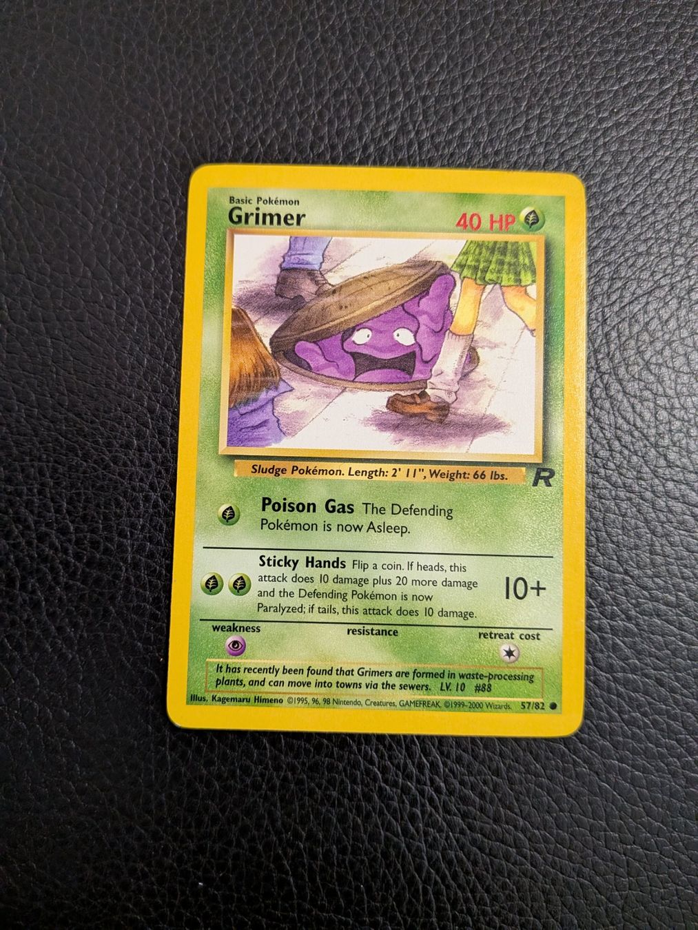 Pokémon Sammelbilder & Trading cards: Team Rocket Grimer 57/82 Ab 1 – Gebraucht aus Paradiso von Pkmn10