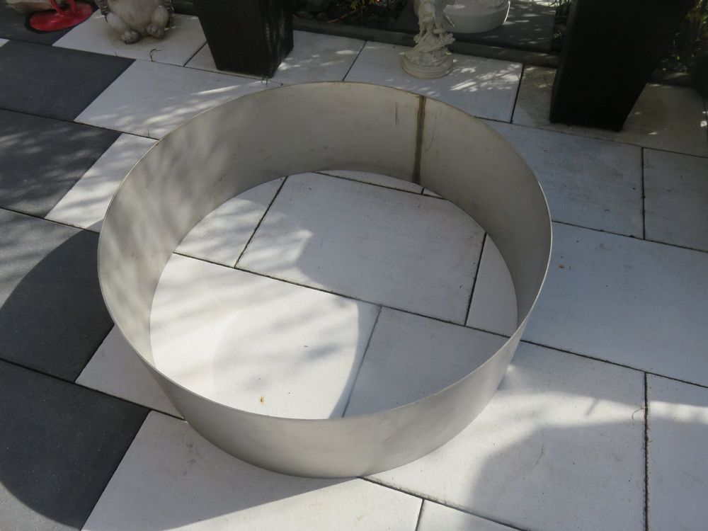 XXL 🤩 INOX Ring 90 cm Robust für Feuerschale Kaufen auf Ricardo