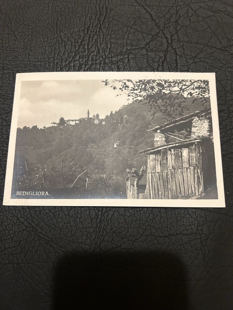 Cartoline postali: Bedigliora 1930 – Usato da Breganzona venduto da Milesbo