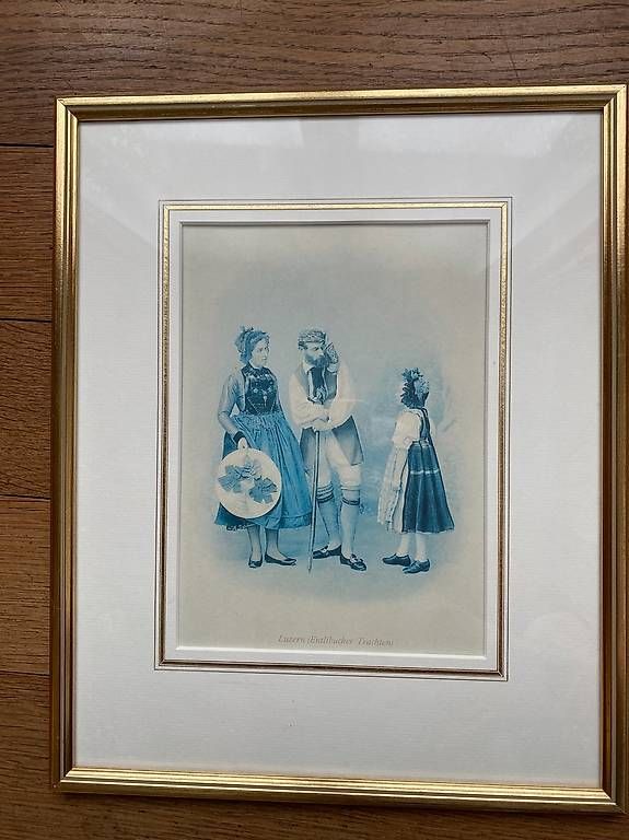 Posters & Illustrations: Schweizer Trachtenbilder – D'occasion à Schafisheim par Steimi4 3