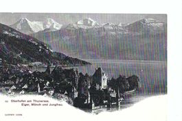 Oberhofen am Thunersee Eiger Mönch Jungfrau