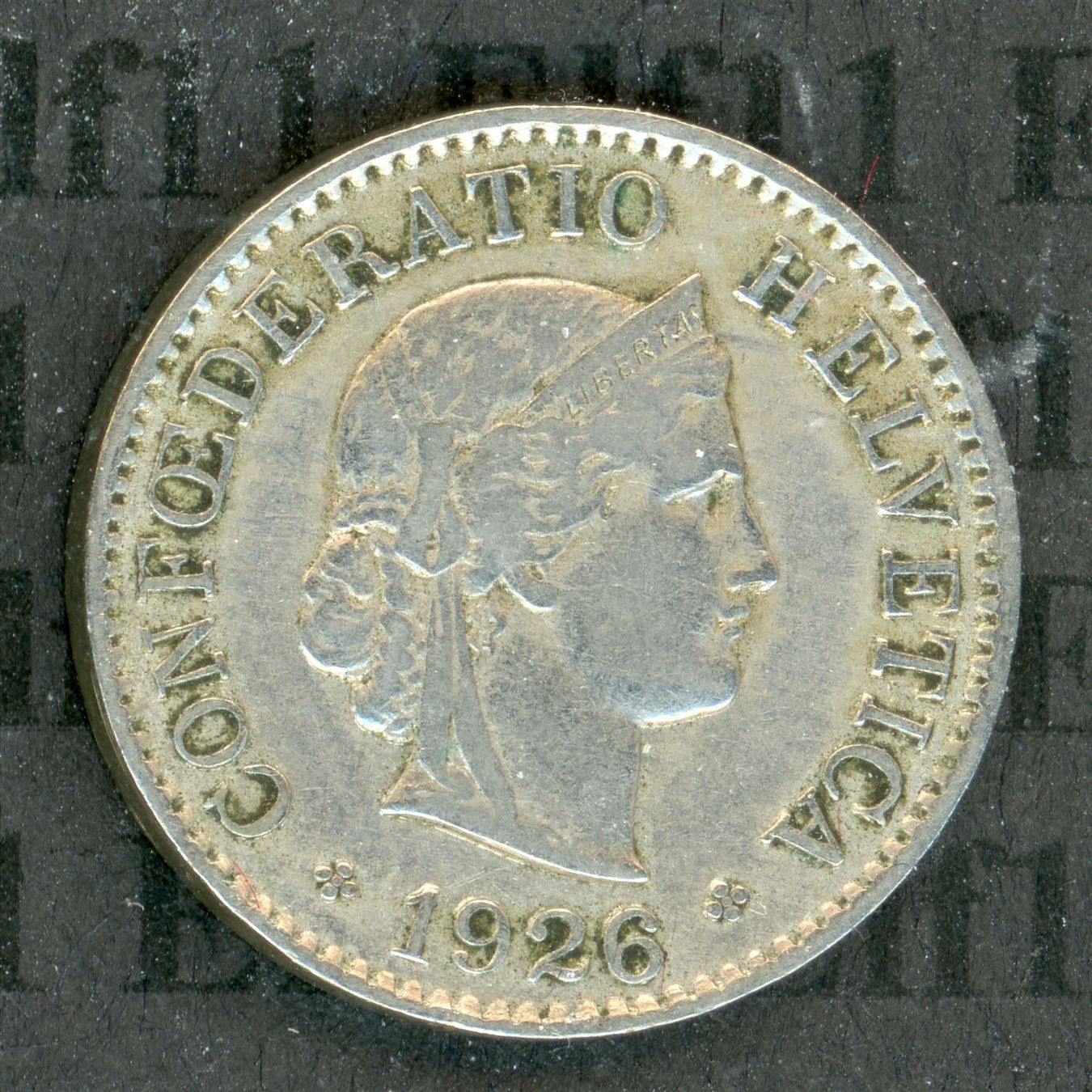 Tutti le monete: CHF___0.05 1926 ss-vz 5 Rappen – Usato da Widnau venduto da Elf11