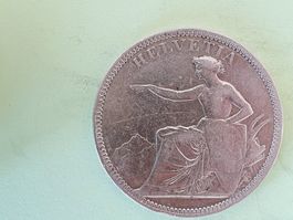 5 Franken 1874 B. - Silber ****( Poste A+ )