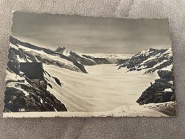 Alte Ansichtskarte Jungfraujoch Aletschgletscher Schweiz!