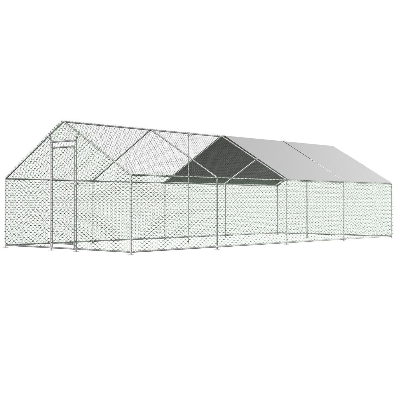 Cages, transport & sécurité: Hühnerstall 3x8x2m mit Dach – Neuf avec emballage d'origine à Bottighofen par zaap