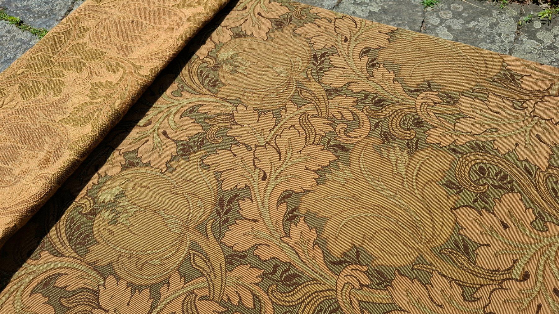 Tissus: ANTIKER MÖBELSTOFF, JUGENDSTIL um 1900 – D'occasion à Grüningen par Kartensammler 6