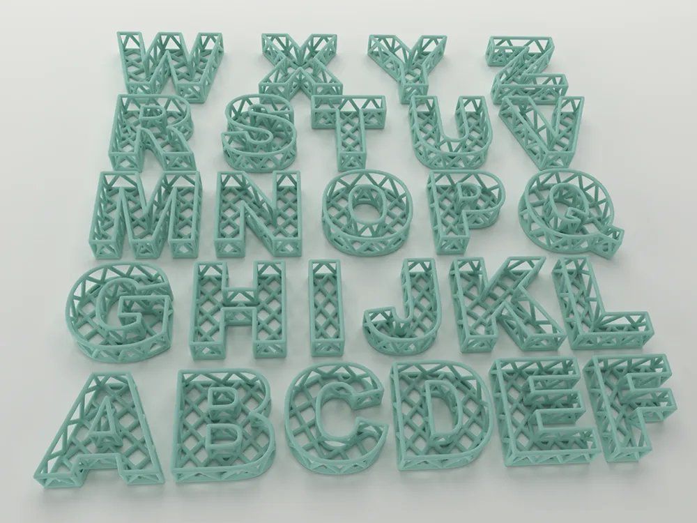 Tutte le decorazioni: Moosbuchstaben | Personalisiert | inkl. Versand – Nuovo (secondo la descrizione) da Aristau venduto da EvoSwiss3D 3