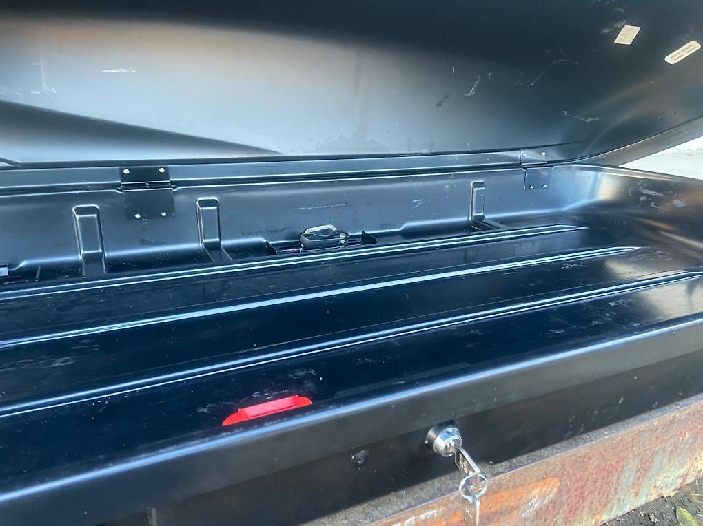 Box da tetto: XXL Dachbox Montblanc 500 Liter mit oder ohne Dachträger – Usato da Leuzigen venduto da Doppelrad 5