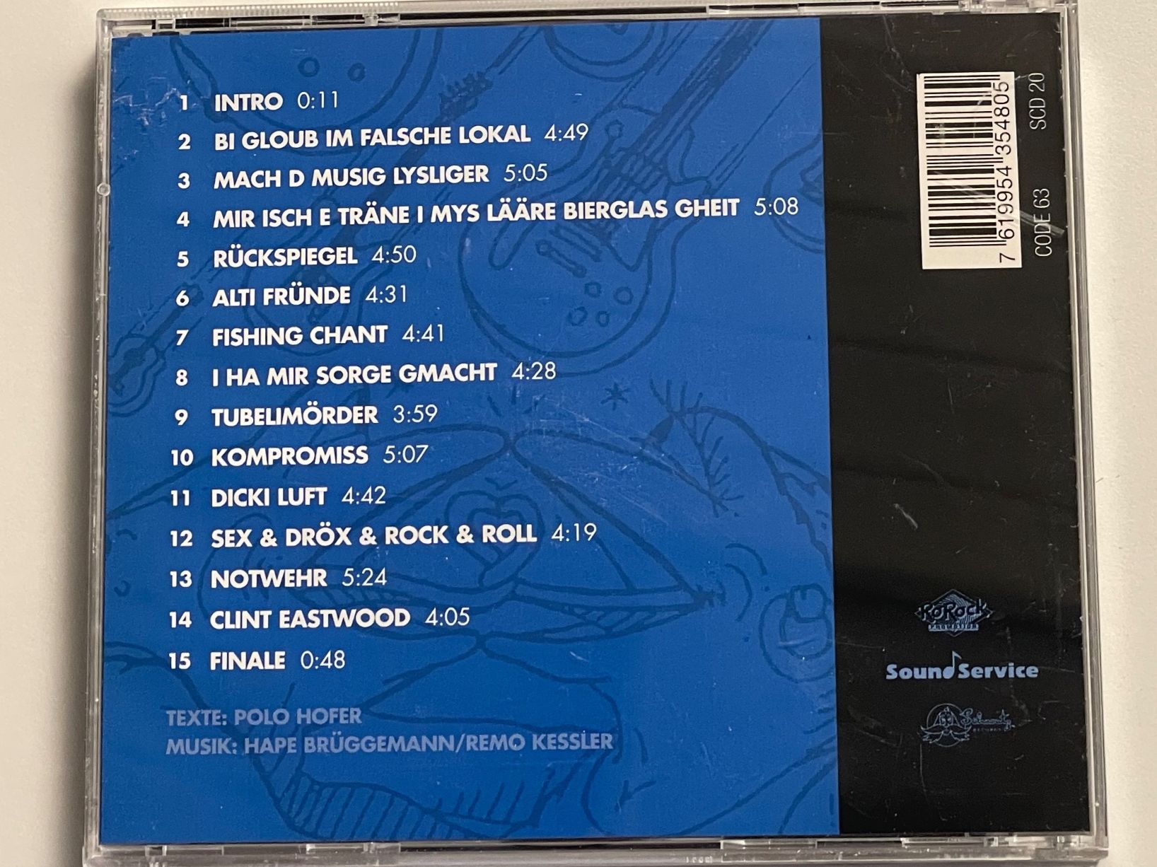 CD: Polo Hofer - Welcome I dr Sonderbar – Usato da Muri b. Bern venduto da AdidasCollector 1