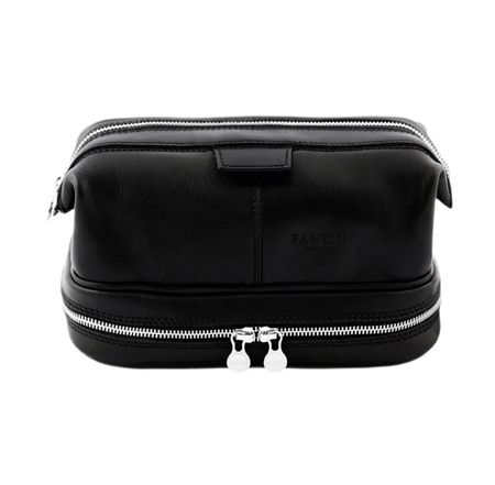 Kulturtasche Leder Ermes