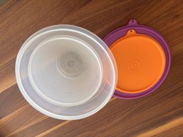 Tupperware Set, 2 Schüsseln mit Deckel, vielseitig 