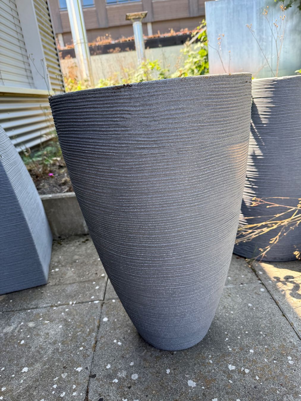 Blumentöpfe: Gardenline Planzentöpfe 60cm Anthrazit – Gebraucht aus Wiesendangen von Kleine11 2