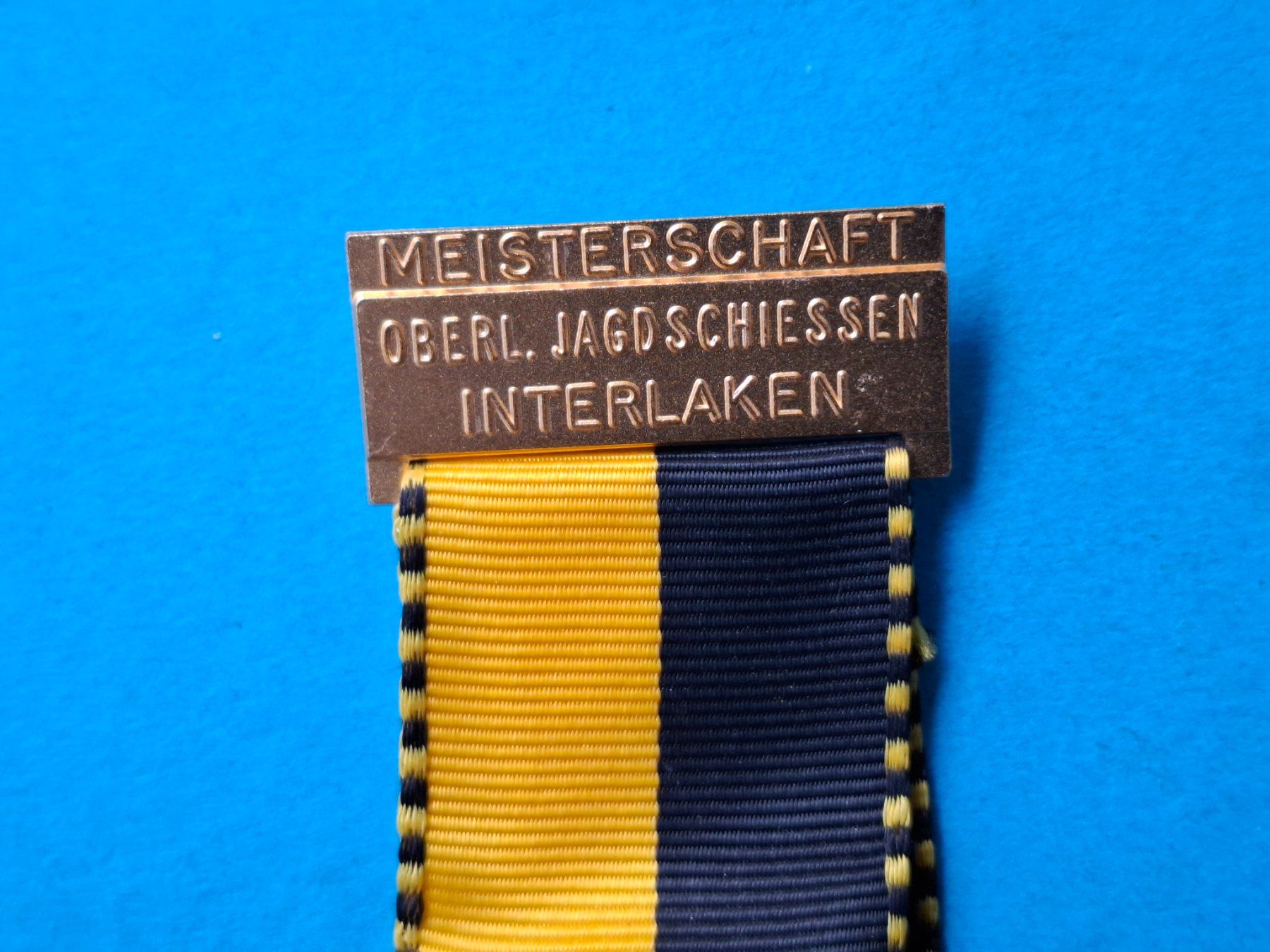 Medaglie: Meisterschaft Jagd Schiessen (u778) – Usato da Schwanden GL venduto da Suvorov 2