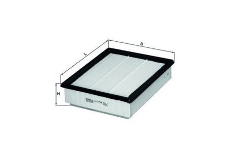 Isuzu Tutti pezzi di ricambio auto: LX 2748 Luftfilter - Isuzu D-Max – Nuovo e nell'imballaggio originale da Oey venduto da Landrover88