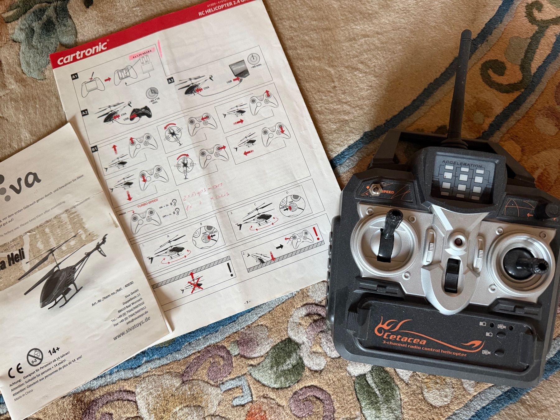 Kit di modellismo & Modellini statici: Modell-Helikopter – Nuovo (secondo la descrizione) da Wallenwil venduto da Flieger001 6