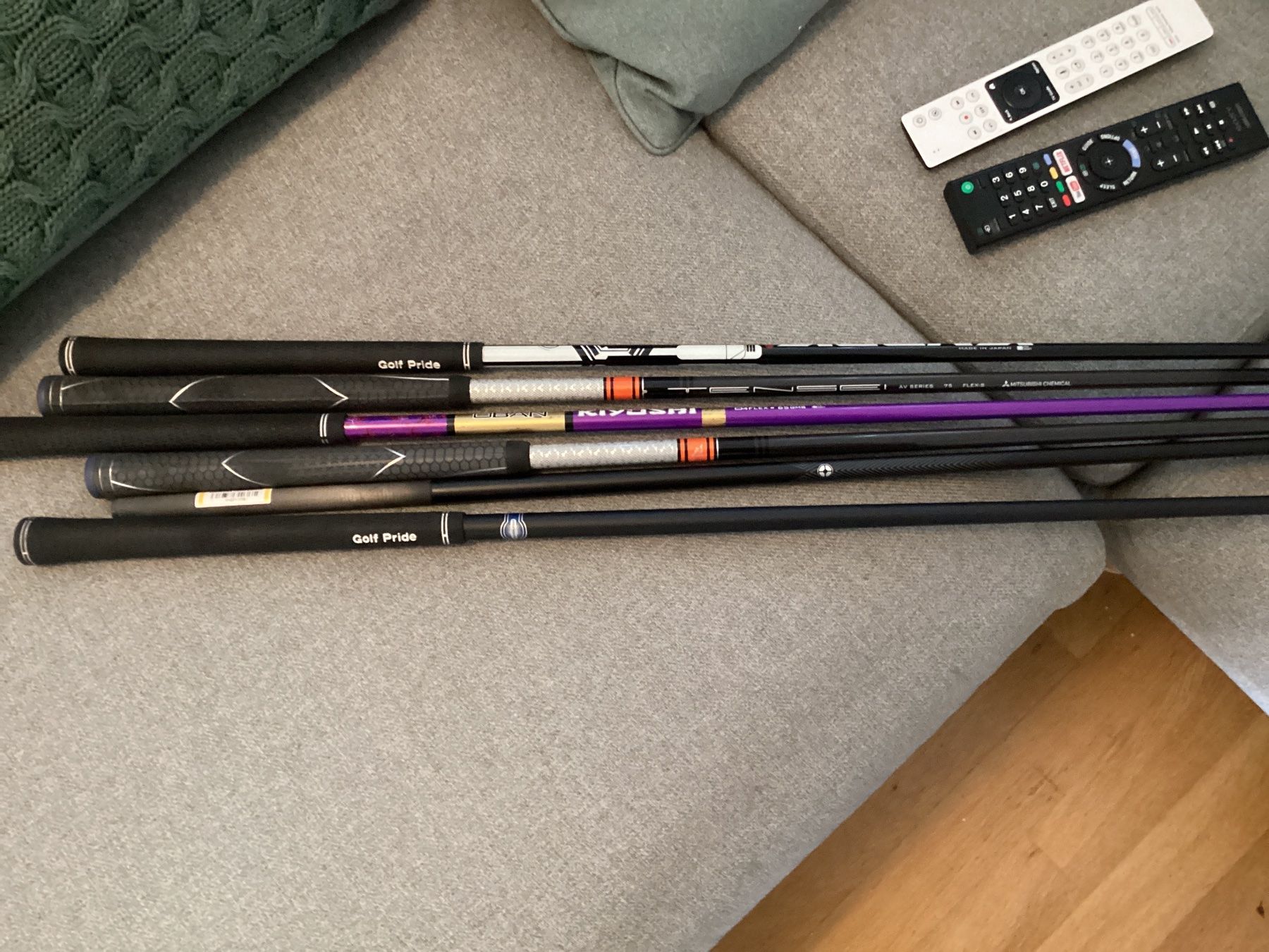 Mazze & Set: top Golf shafts selection – Usato da Zürich venduto da Tigerwatson