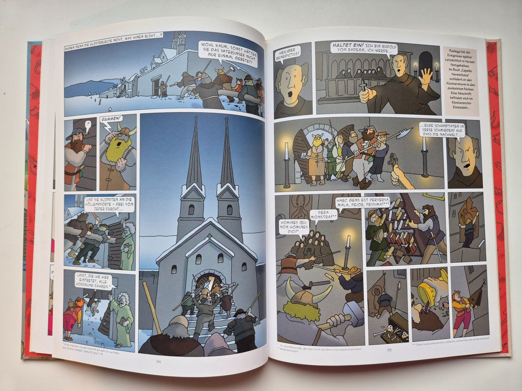 Fumetti: Die Munggenstadler und der Klosterturm   ⛰   Schweizer Comic – Nuovo (secondo la descrizione) da Niederweningen venduto da Obson 2