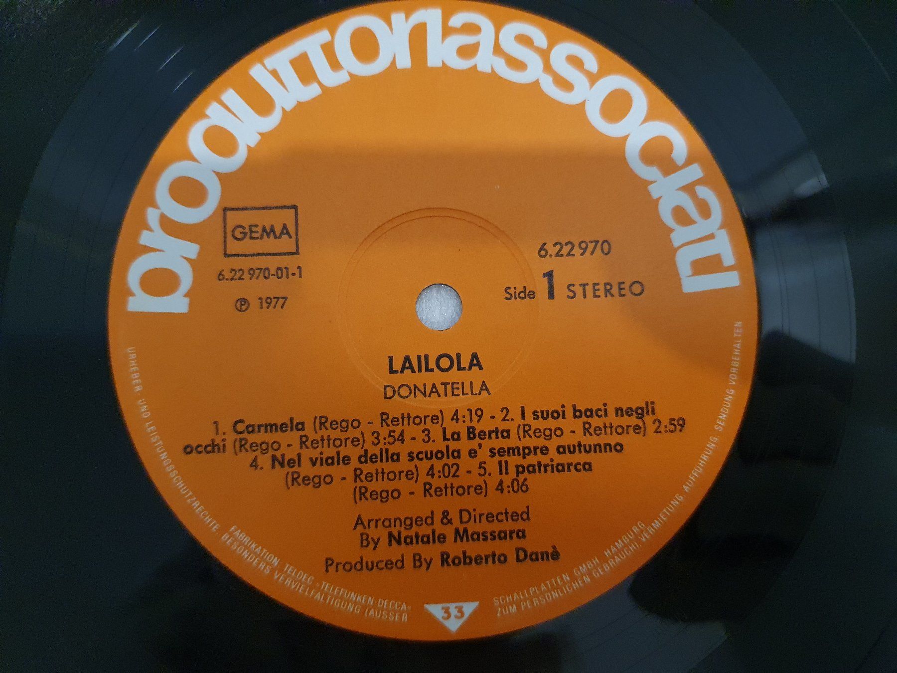 Dischi in vinile: Donatella – Lailola – Usato da Uster venduto da Vinyl-Leidenschaft 3