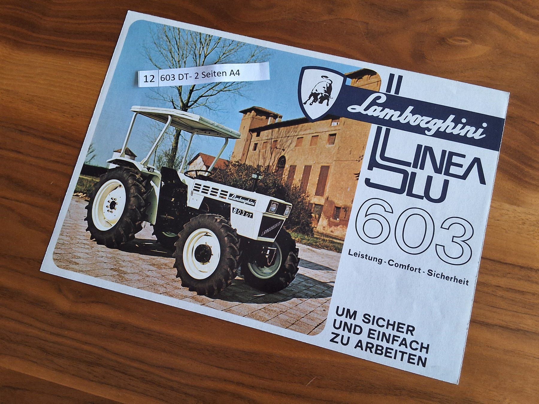 Lamborghini Trattori: Lamborghini Traktor Aufkleber, Sticker, Abziehbild – Nuovo (secondo la descrizione) da Aarau venduto da Wela 4