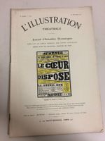 ILLUSTRATION THEATRALE # 222 OCT 26 1912 Michelin commercial