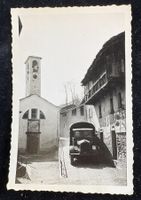 SCHWEIZER ARMEE LASTWAGEN IM DORF