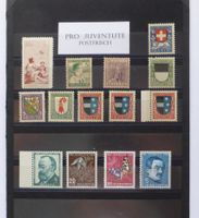 Pro JUVENTUTE, 1912-1960, alle**    (ausser 4x= *) SUPER !