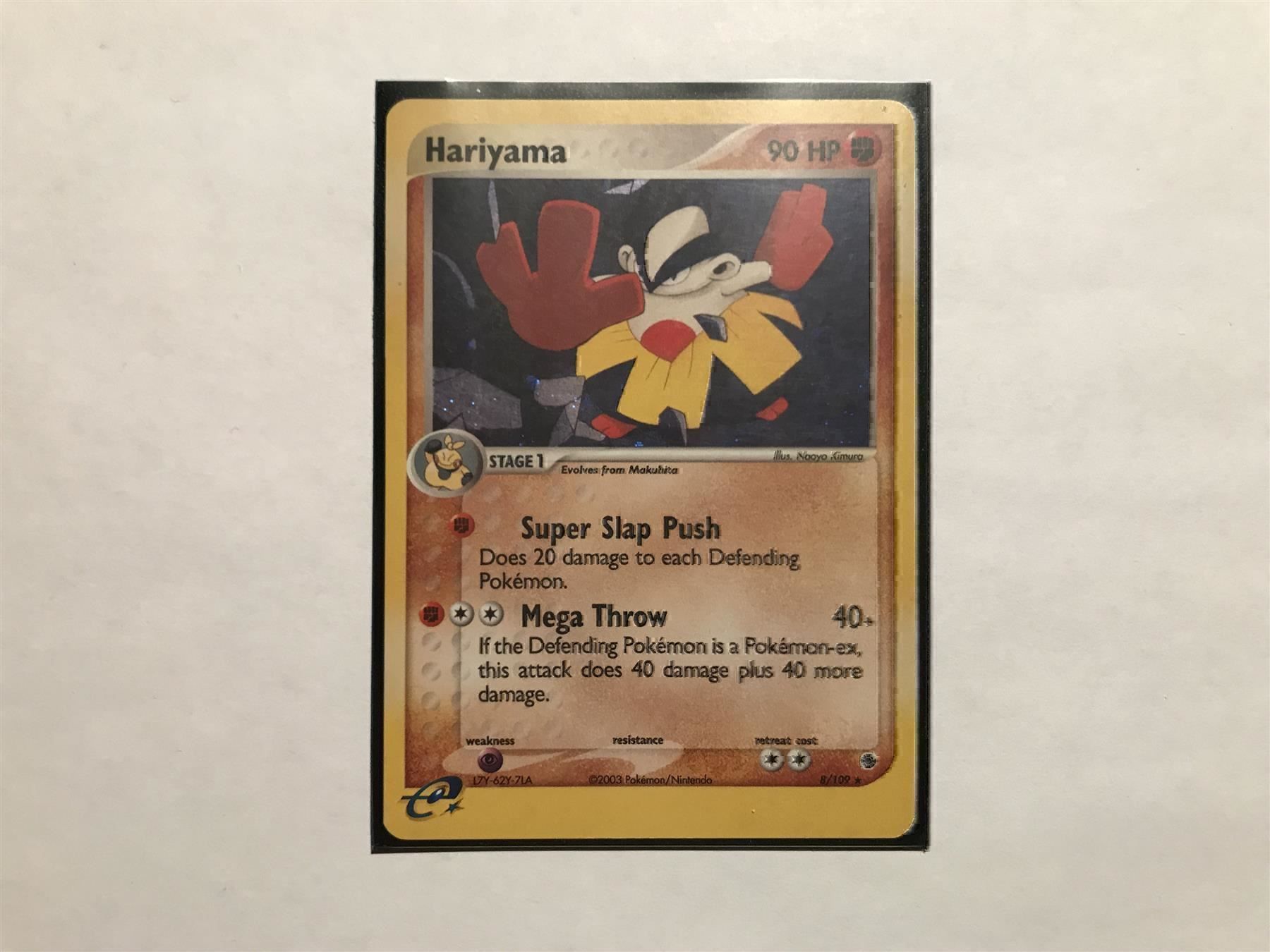 Pokémon Carte collezionabili: Hariyama holo – Usato da Hagendorn venduto da Pokecollectorch