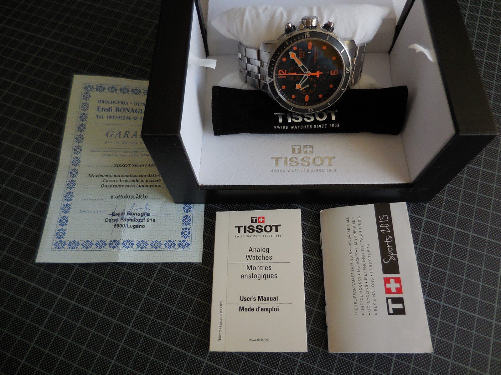 Tissot Orologi: TISSOT  Seastar 1000 automatic chrono – Nuovo e nell'imballaggio originale da Waldstatt venduto da 37bernhard79 6