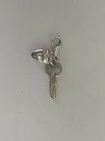 Thomas Sabo Schlüssel und Herz Charm Anhänger