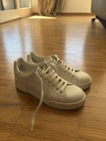 Dolce & Gabbana weisse Leder Sneaker