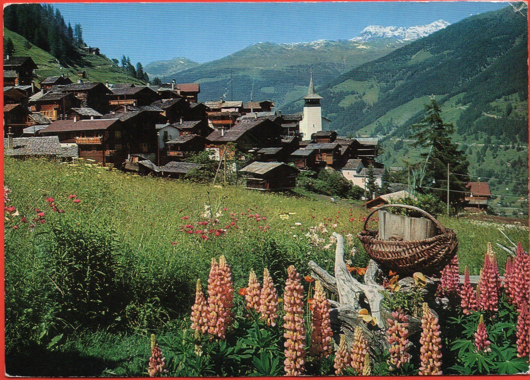 Cartoline postali: GRIMENTZ Val d'Anniviers – Usato da Jona venduto da philajona